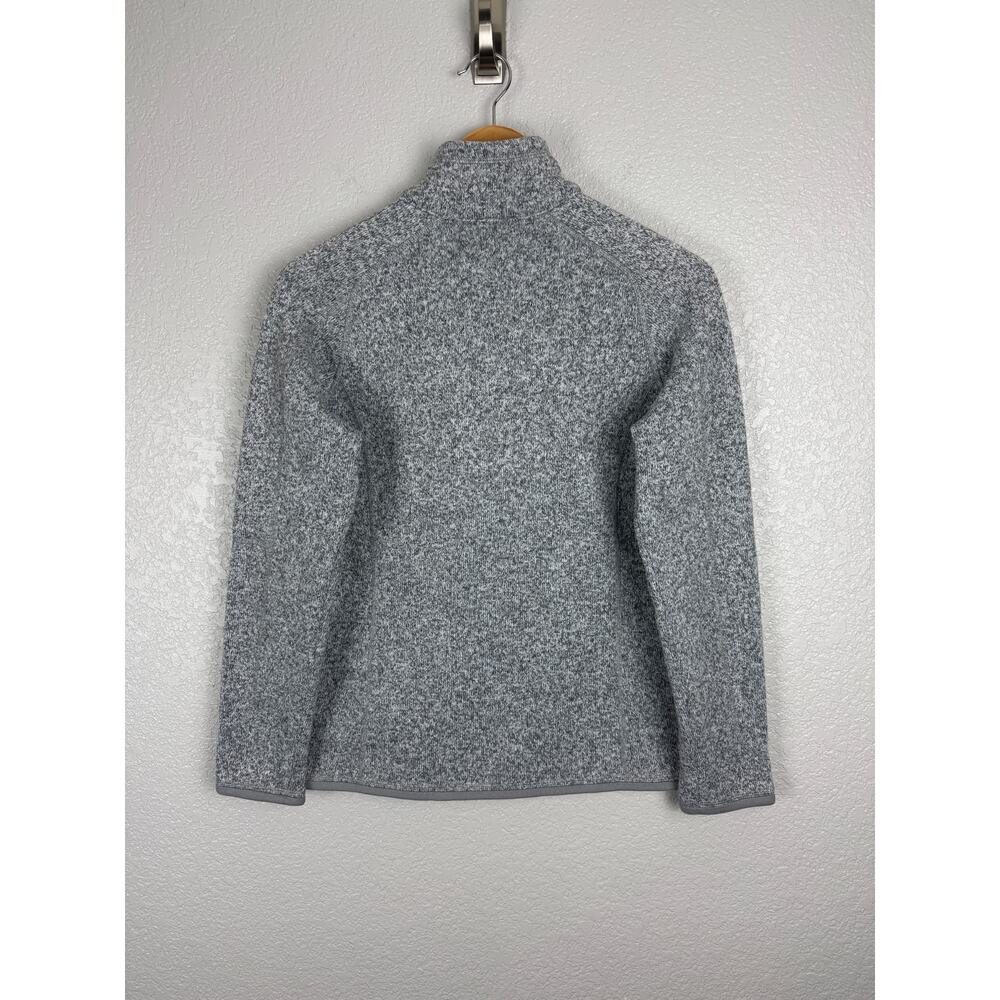 Patagonia Women's Better Sweater 1/4 Zip Fleece Birch White Gray M Gorpcore - Picture 4 of 8